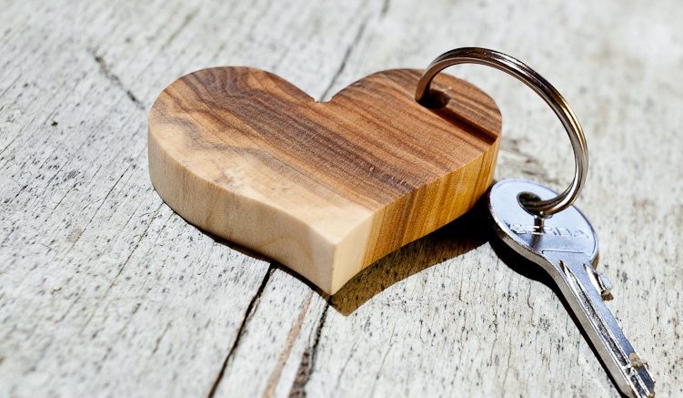 جاکلیدی چوبی دست ساز