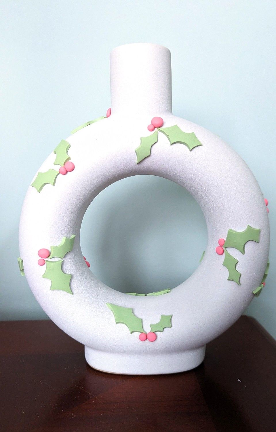 گلدان پینترستی طرح دونات