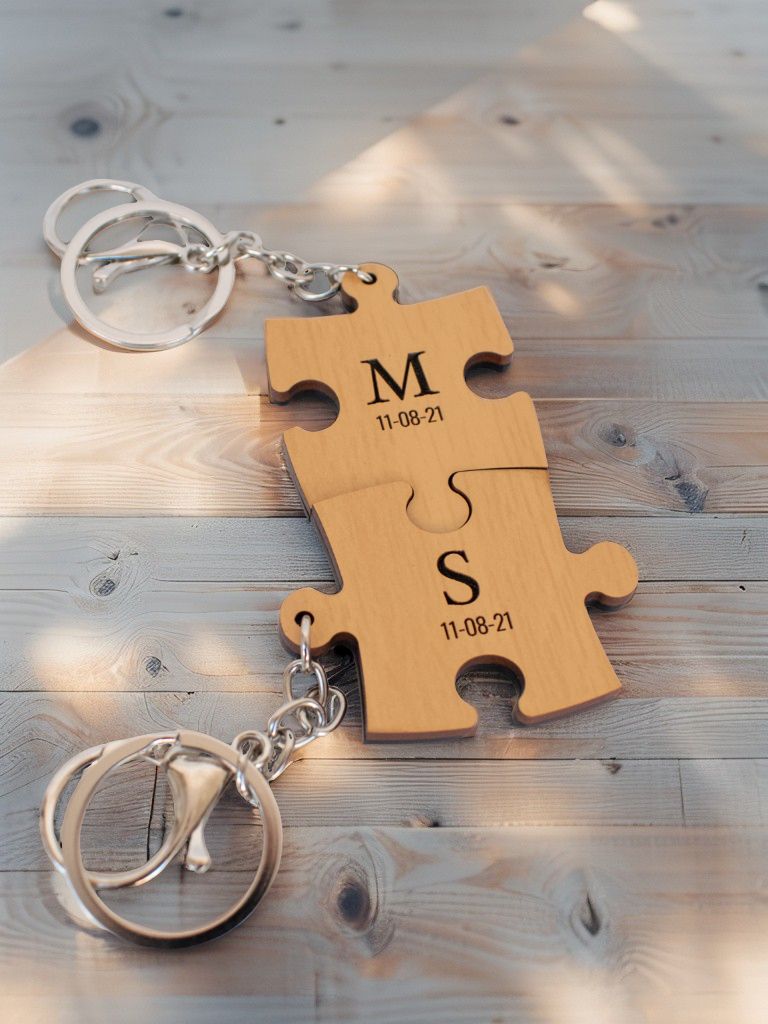 جاکلیدی چوبی دست ساز