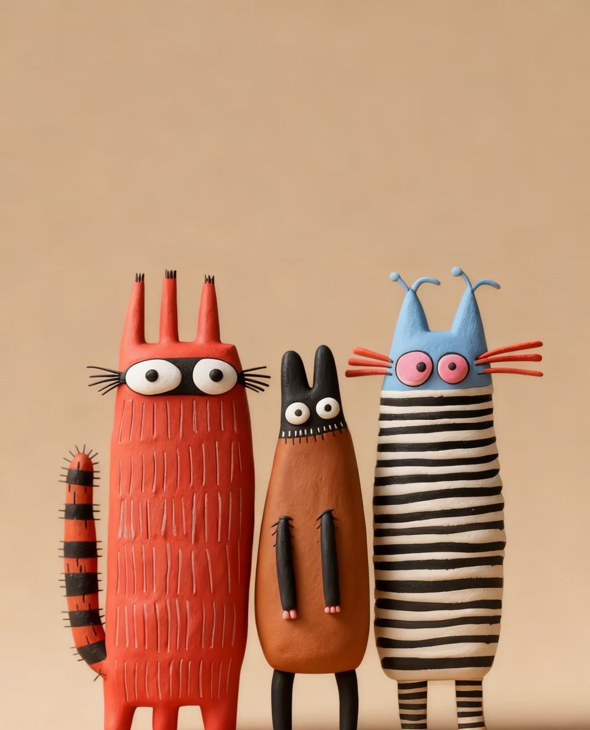 مجسمه خمیری کیوت 