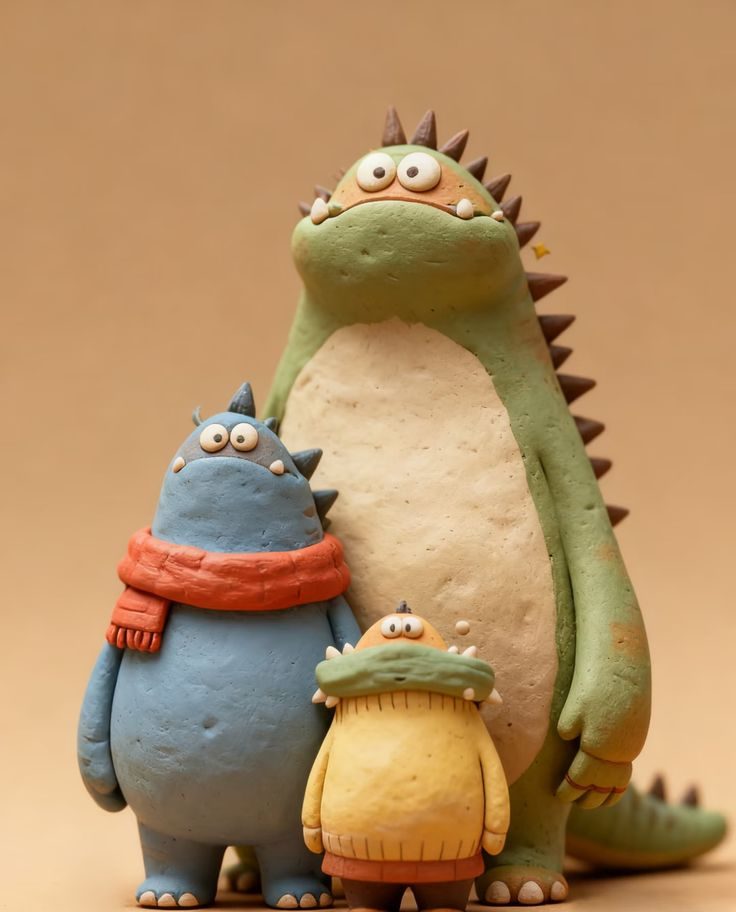 مجسمه خمیری کیوت 