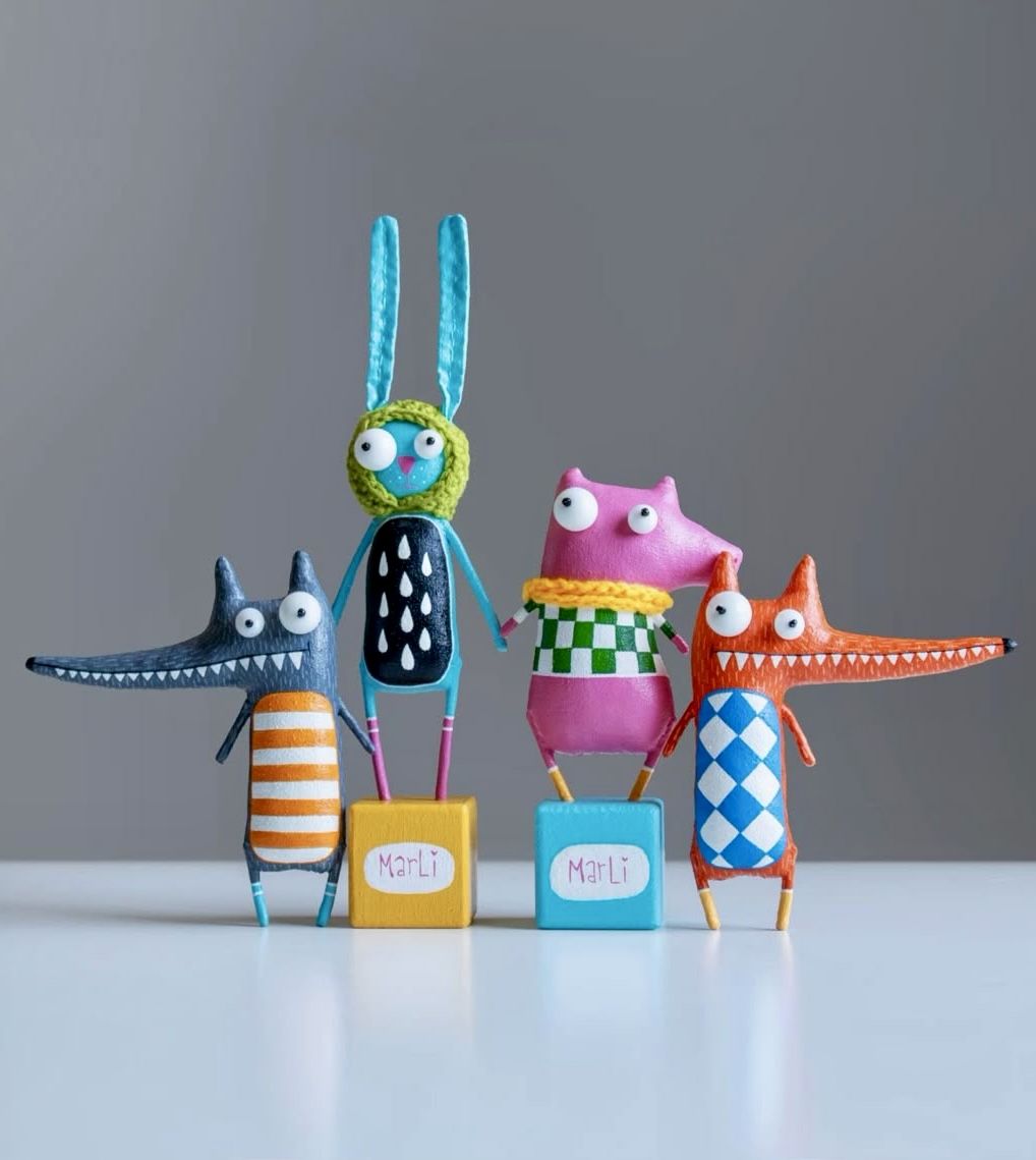 مجسمه خمیری کیوت 