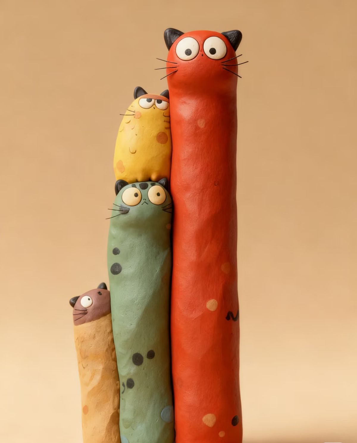 مجسمه خمیری کیوت 