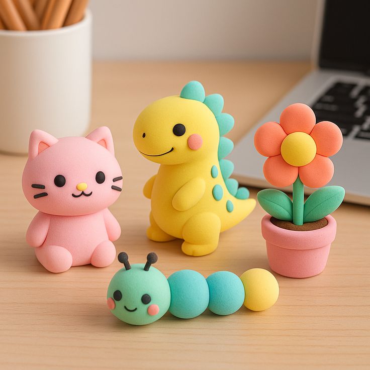 مجسمه خمیری کیوت 