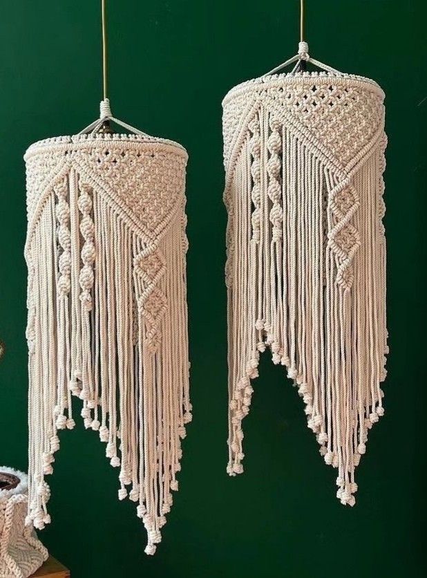 لوستر مکرومه