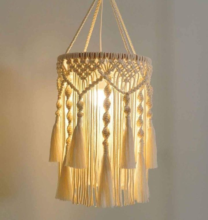 لوستر مکرومه