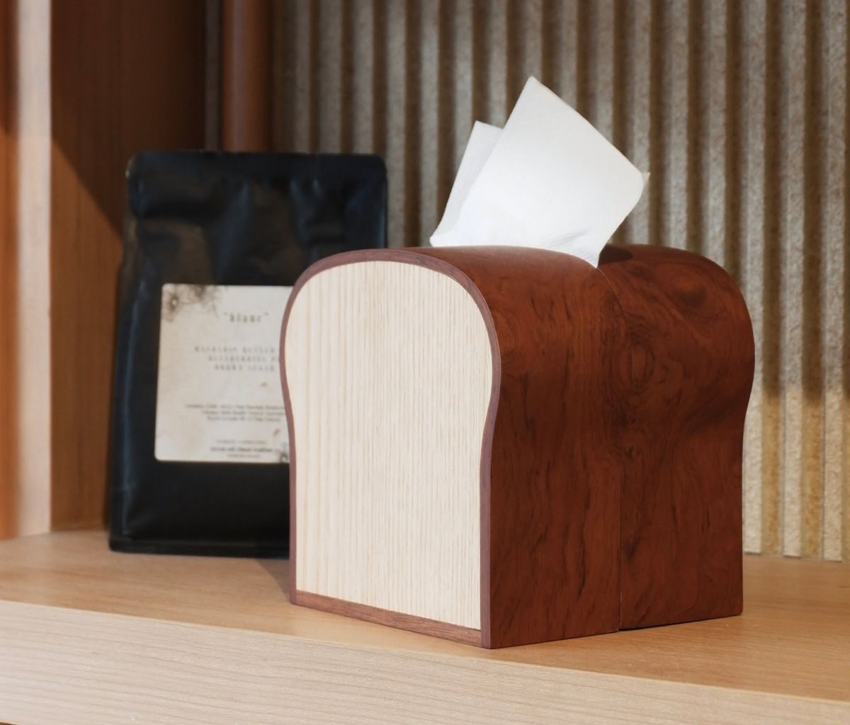 جادستمال کاغذی فانتزی چوبی