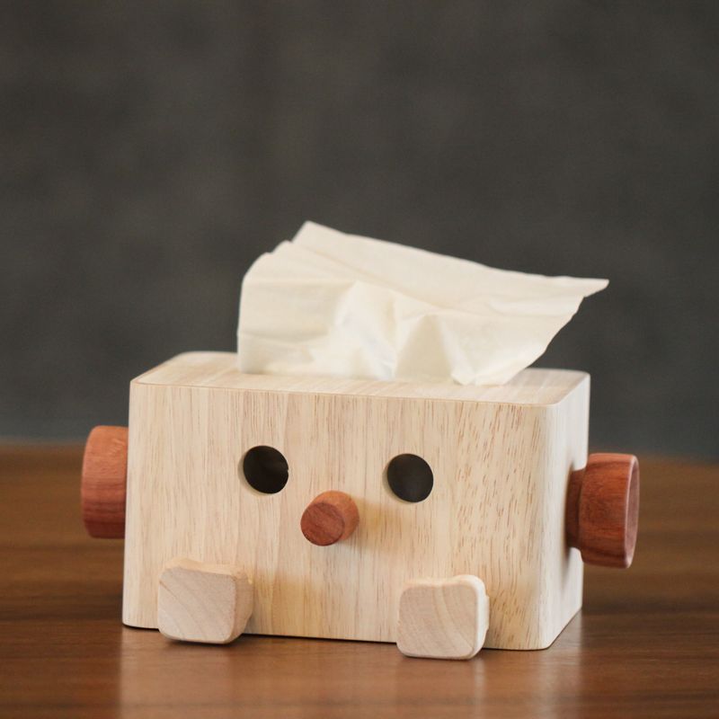 جادستمال کاغذی فانتزی چوبی