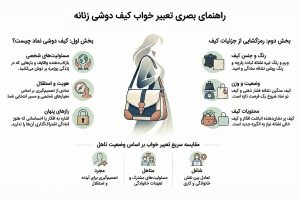 راز و رمز تعبیر خواب کیف دوشی زنانه در روانشناسی و ابن سیرین