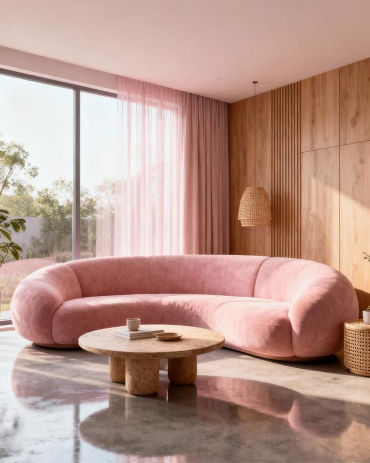 مبل راحتی گرد