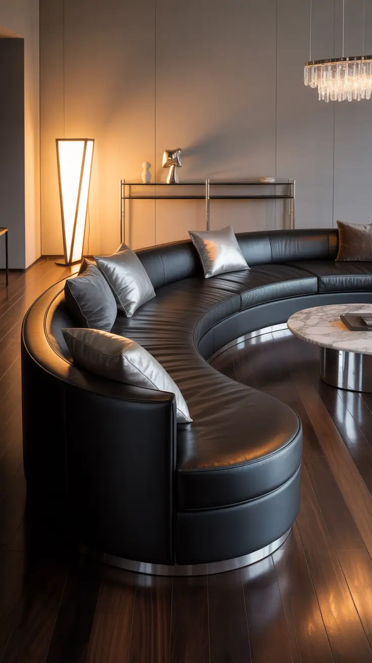 مبل راحتی گرد