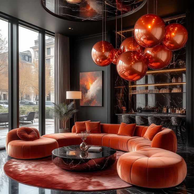 مبل راحتی گرد