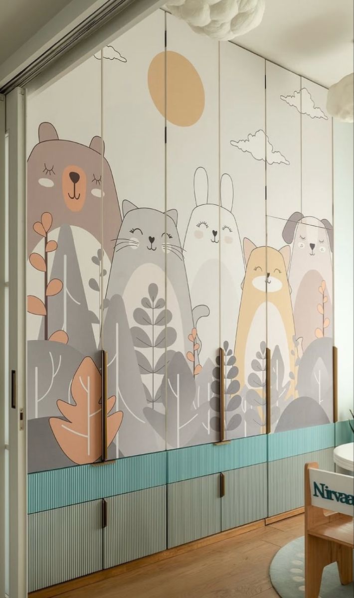 کمد چندمنظوره اتاق کودک