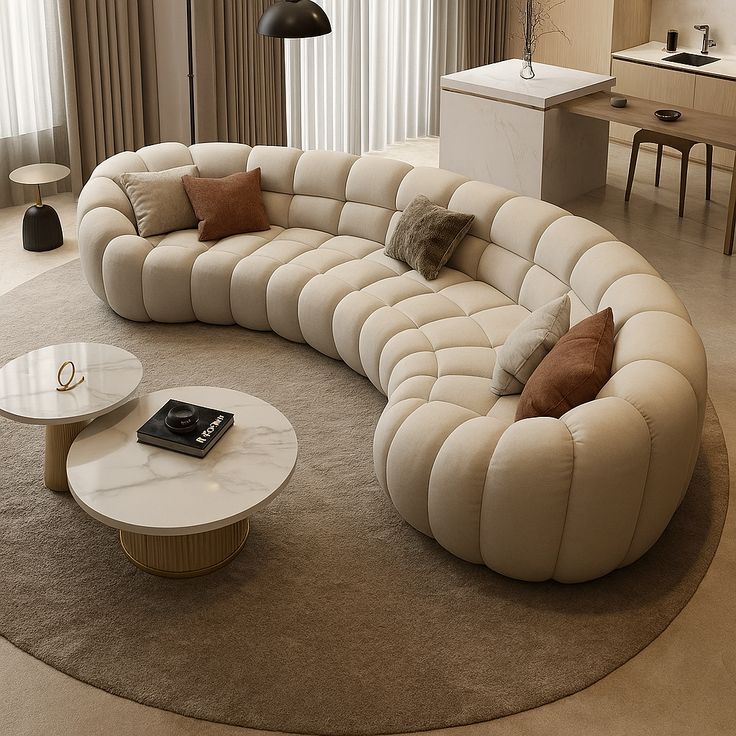 مبل راحتی گرد