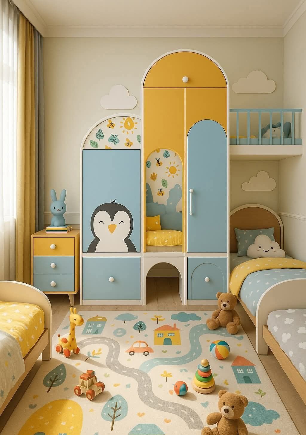 کمد چندمنظوره اتاق کودک