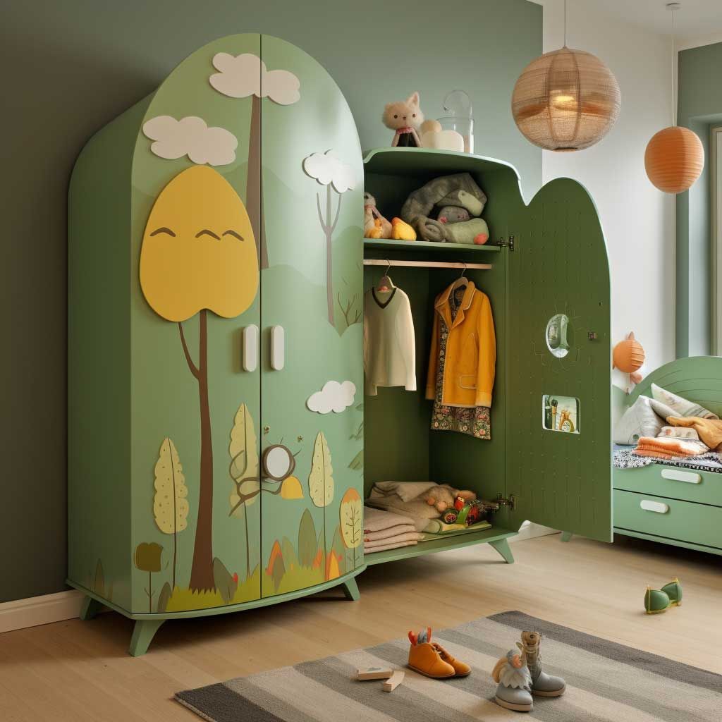 کمد چندمنظوره اتاق کودک