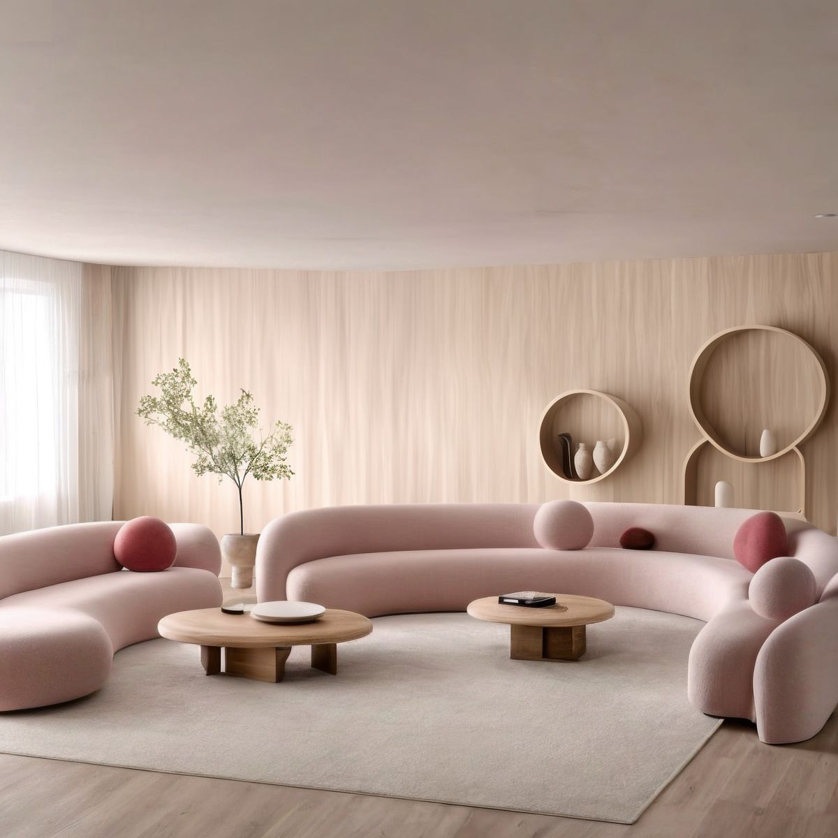 مبل راحتی گرد