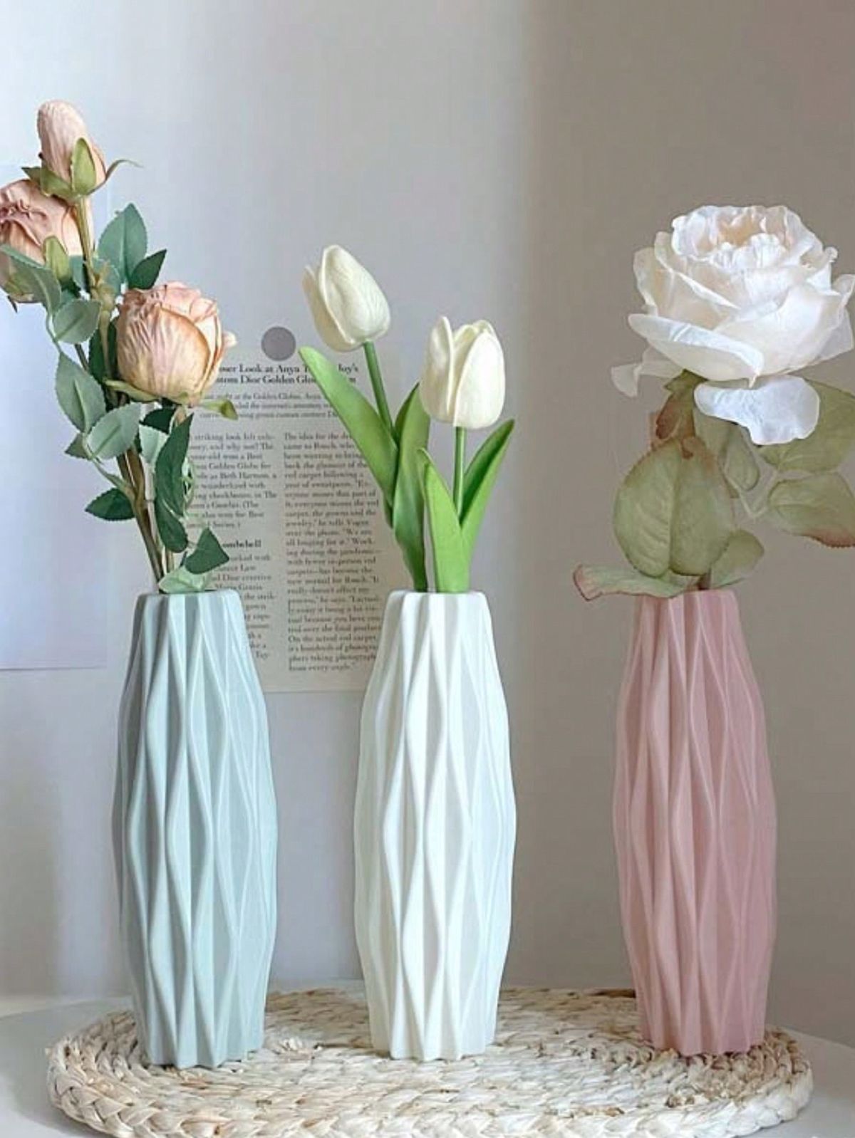 گلدان گل مینیمال