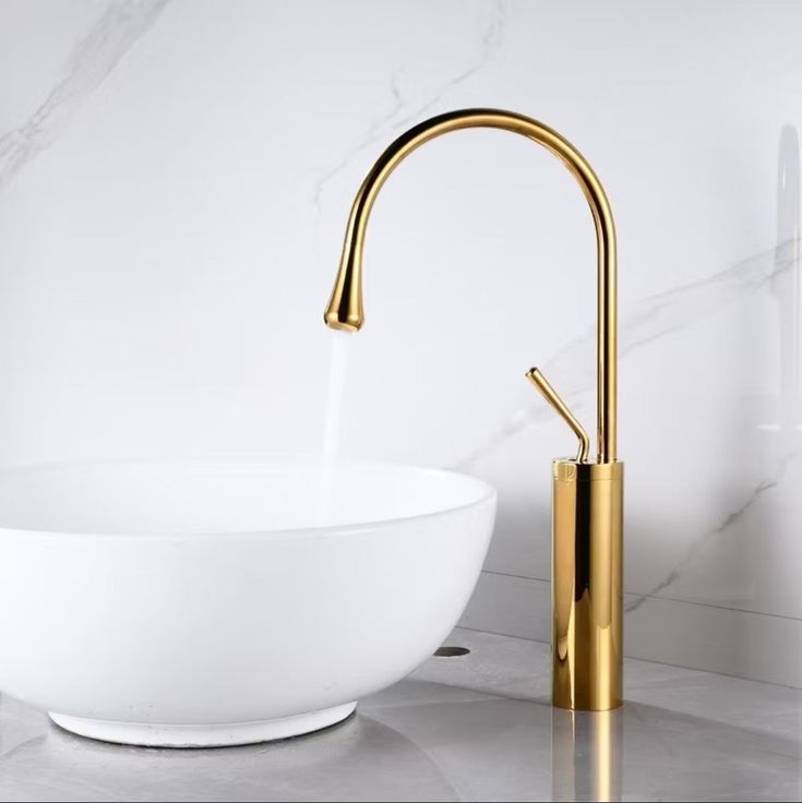 شیر طلایی روشویی