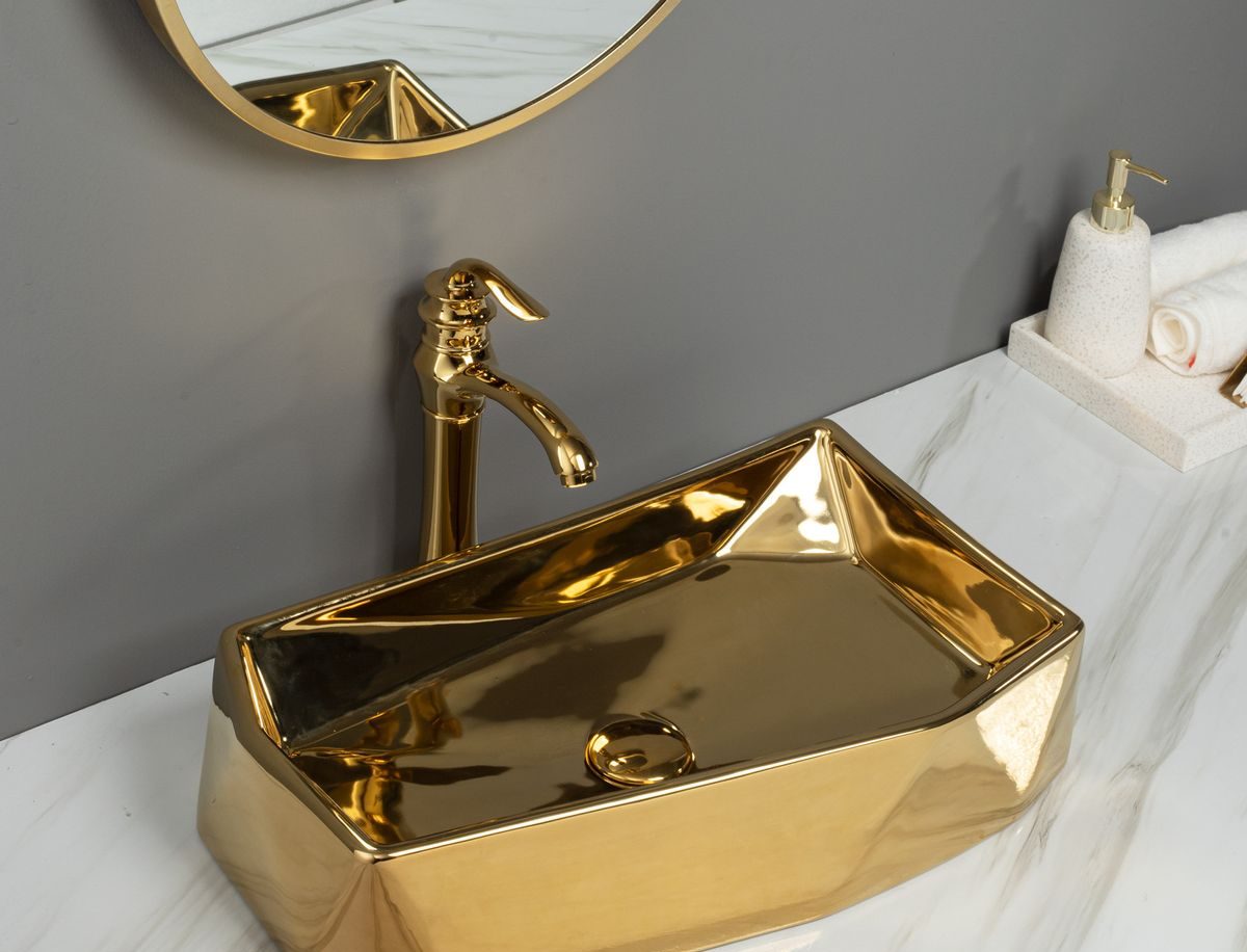 شیر طلایی روشویی