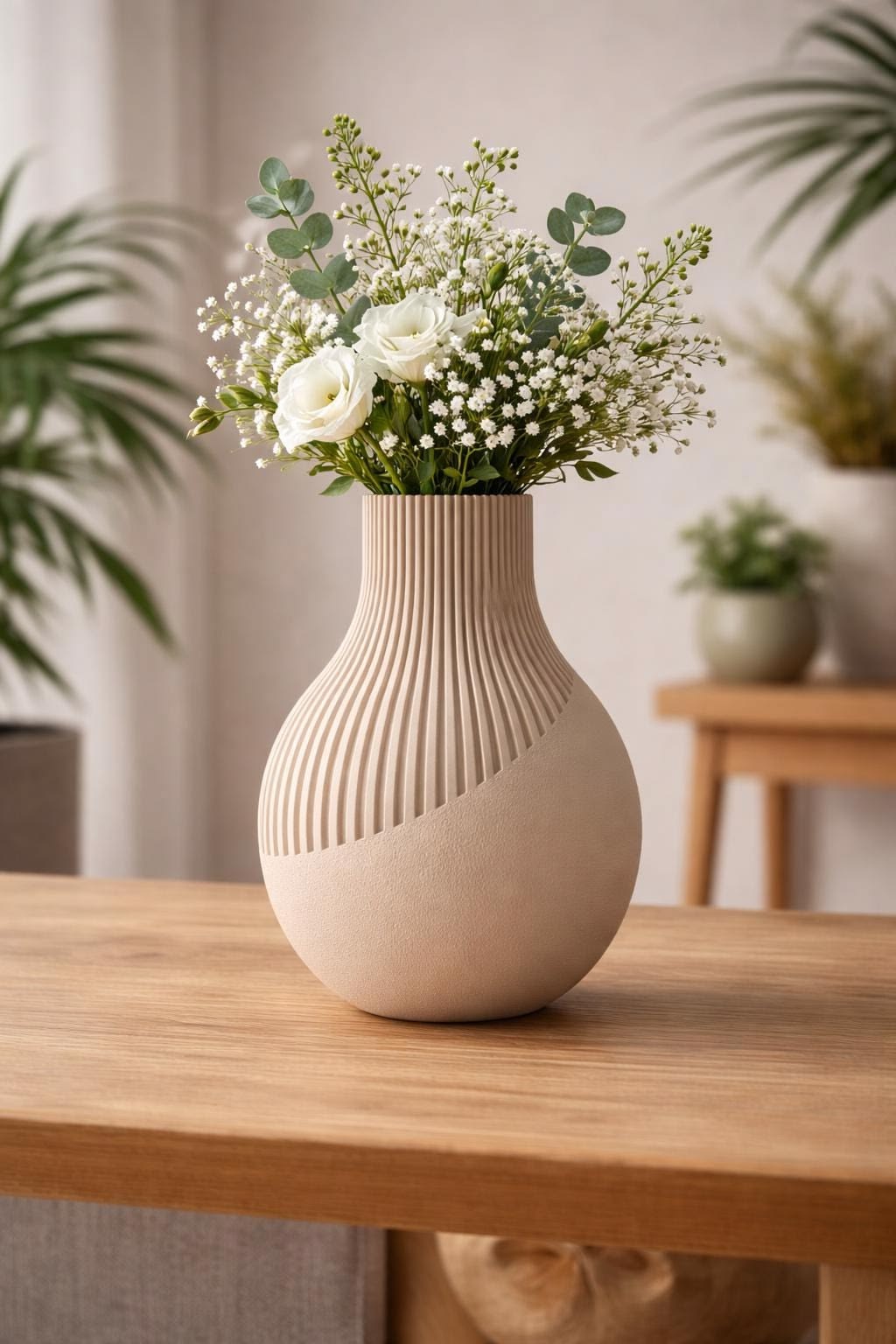 گلدان گل مینیمال