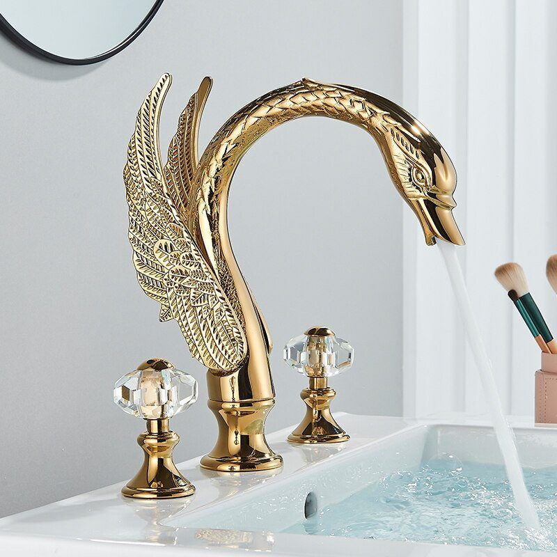 شیر طلایی روشویی