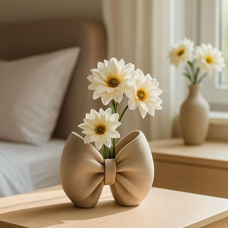 گلدان گل مینیمال