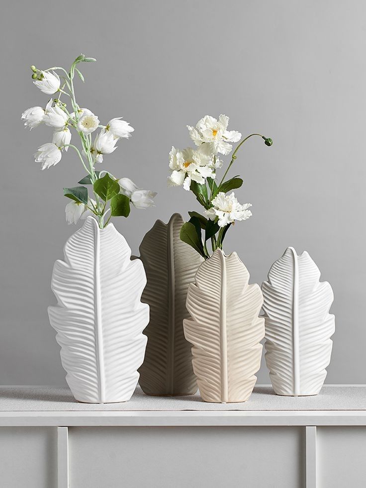 گلدان گل مینیمال