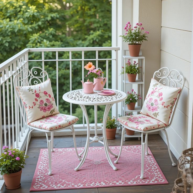 بالکن صورتی