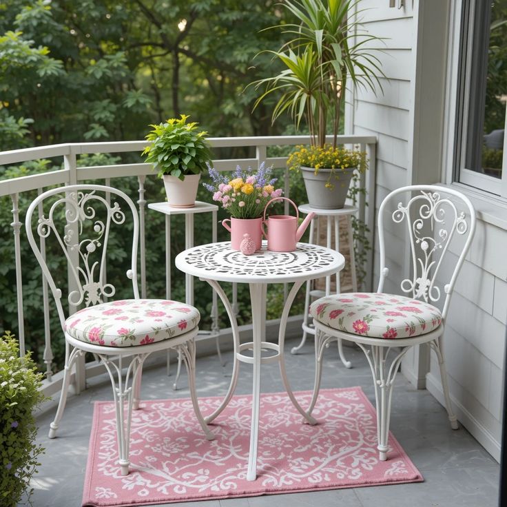 بالکن صورتی