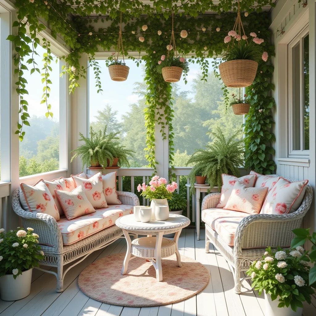 بالکن صورتی