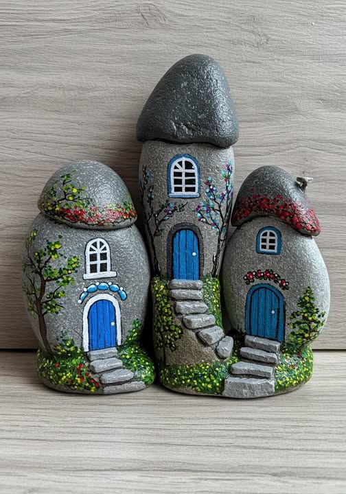 نقاشی سه بعدی روی سنگ