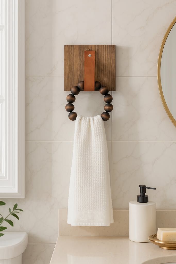 آویز حوله سرویس بهداشتی