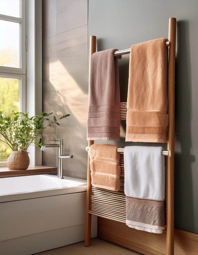 آویز حوله سرویس بهداشتی