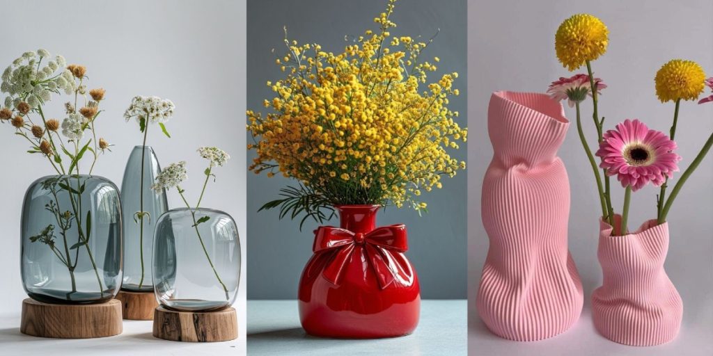 ۶۰ مدل گلدان مینیمال دکوری و تزیینی با ترکیب رنگهایی که حال خونتو عوض می‌کنه