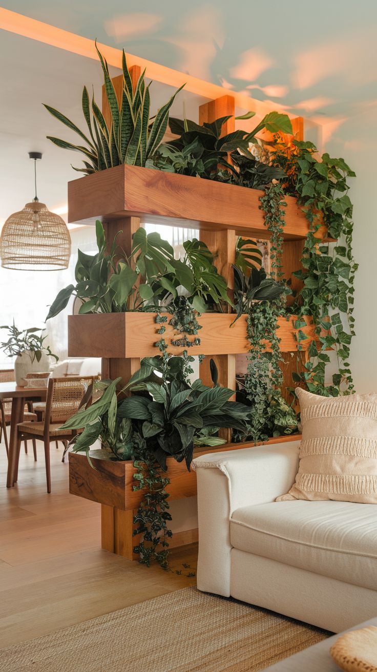 دیزاین پذیرایی با گل طبیعی