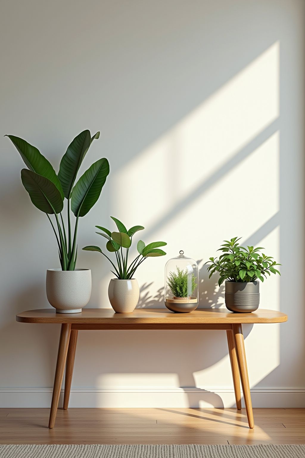 دیزاین پذیرایی با گل طبیعی