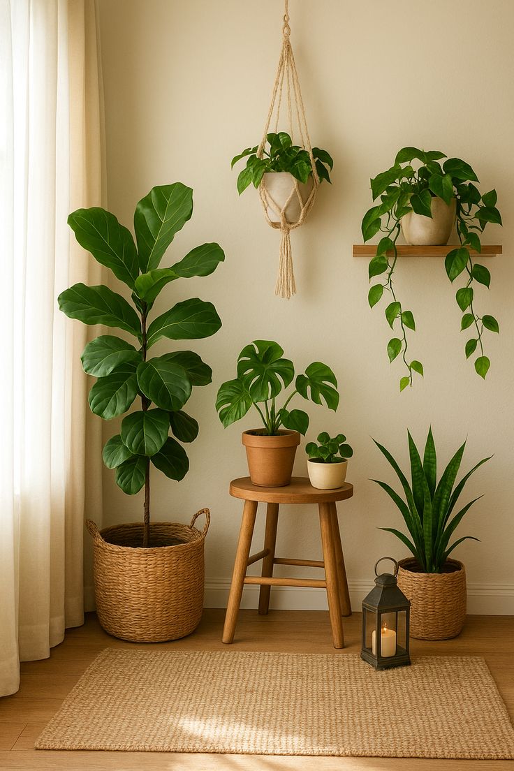 دیزاین پذیرایی با گل طبیعی