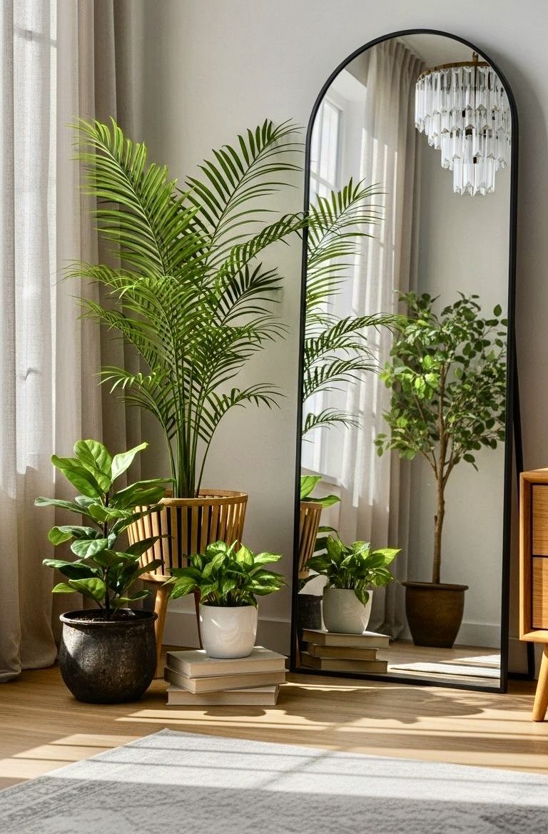 دیزاین پذیرایی با گل طبیعی