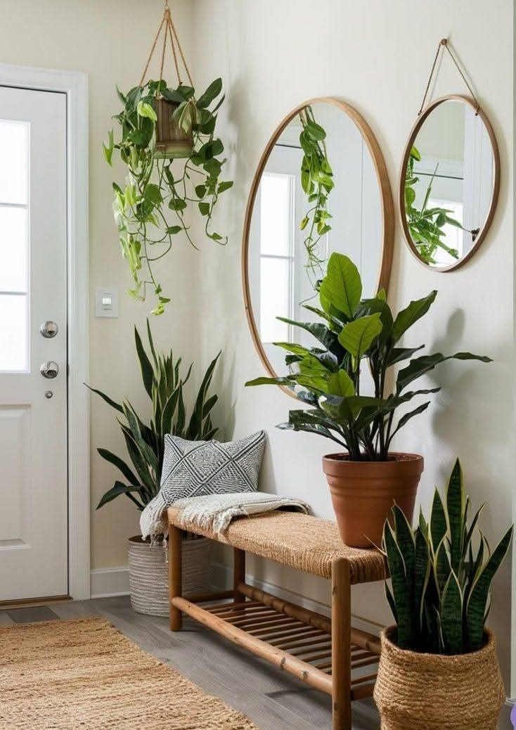 دیزاین پذیرایی با گل طبیعی