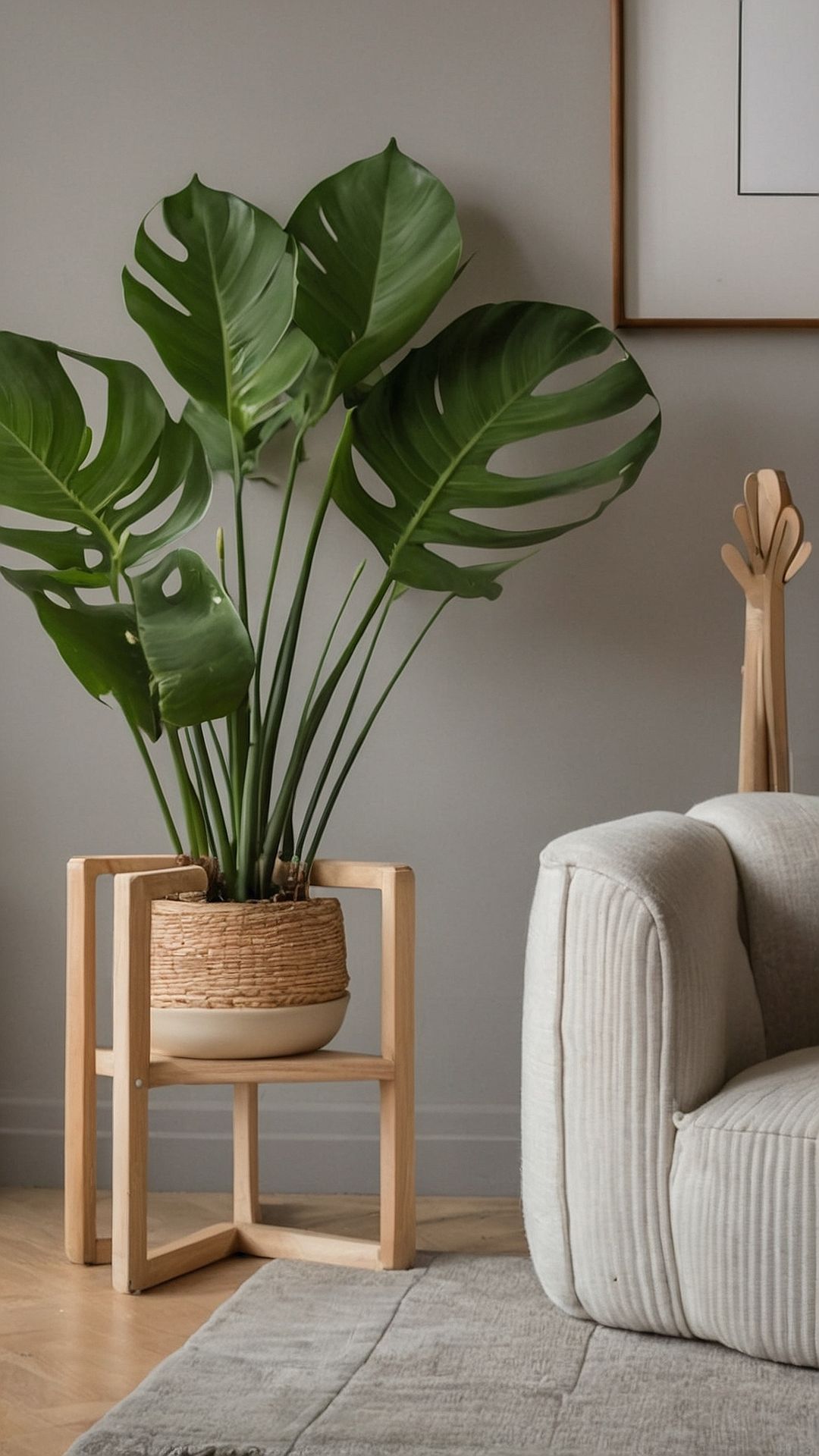 دیزاین پذیرایی با گل طبیعی