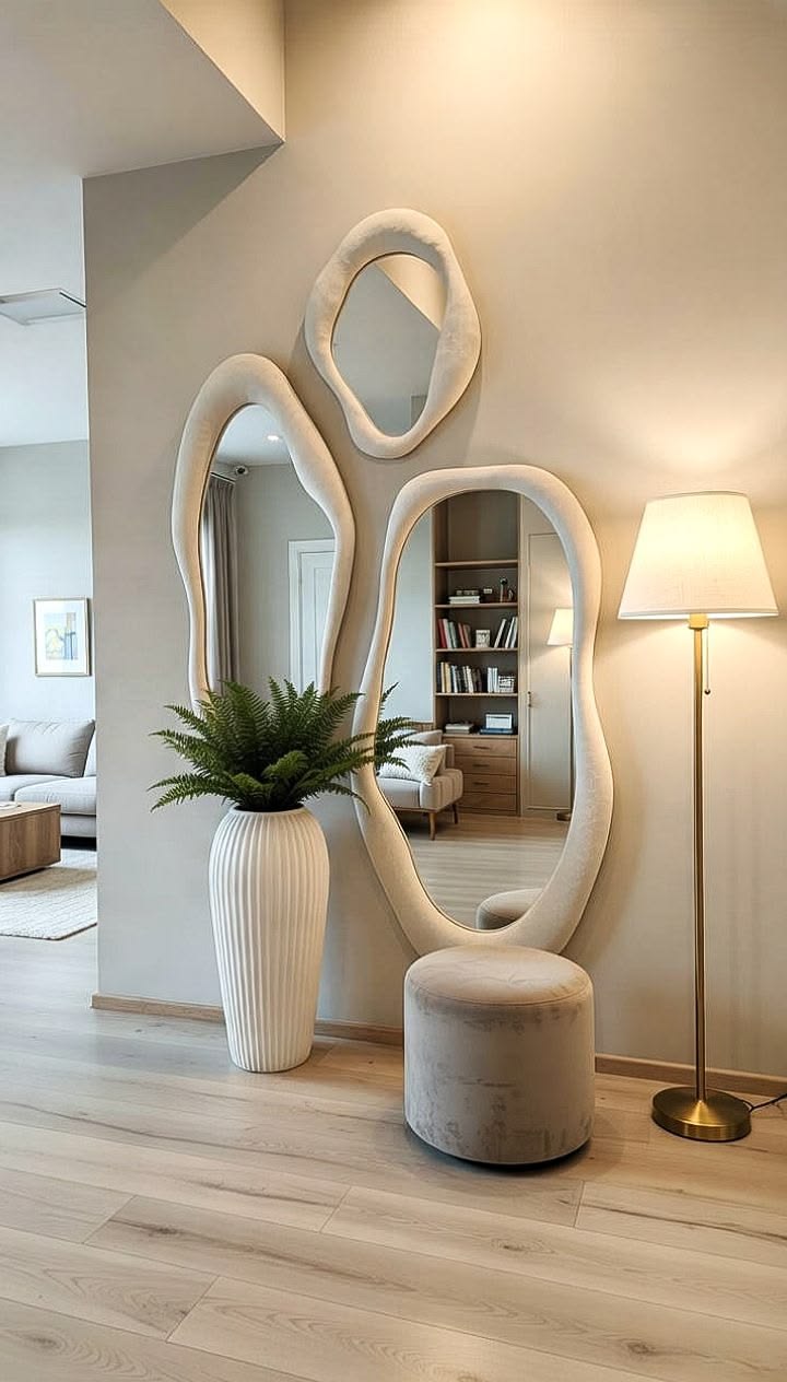 دیزاین پذیرایی با گل طبیعی