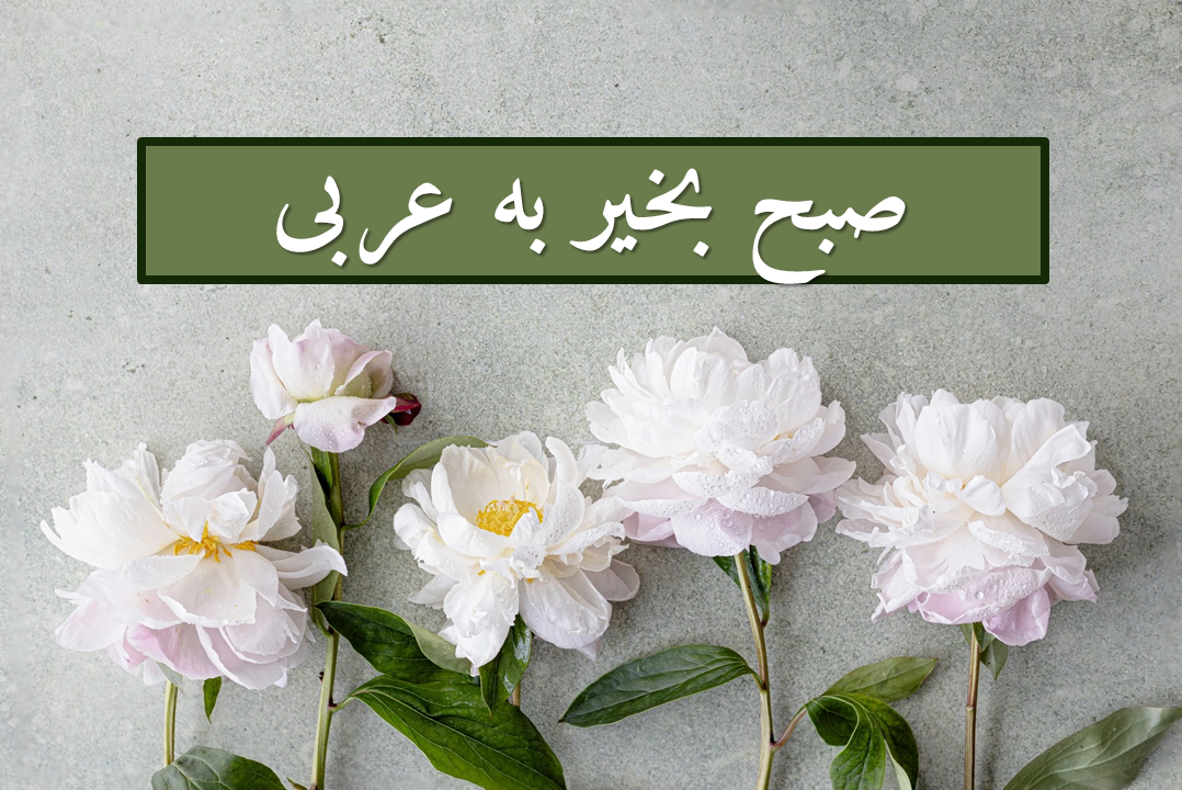 صبح بخیر به عربی