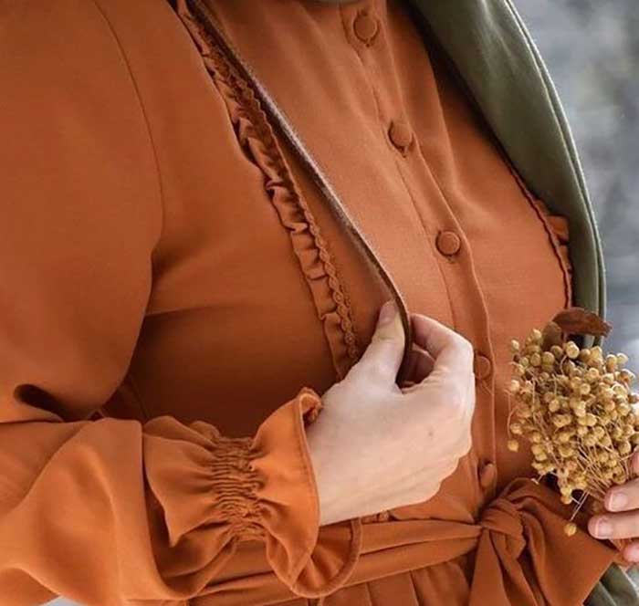 مدل آستین مانتو و لباس مجلسی