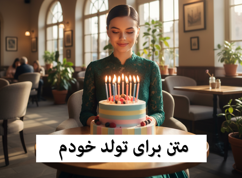 جدیدترین متن تبریک تولد خودم