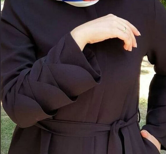 مدل آستین مانتو و لباس مجلسی
