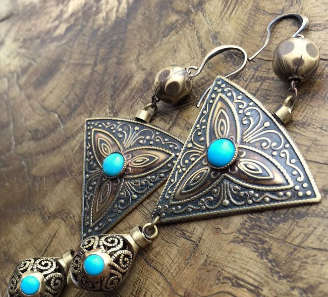 گوشواره دست ساز