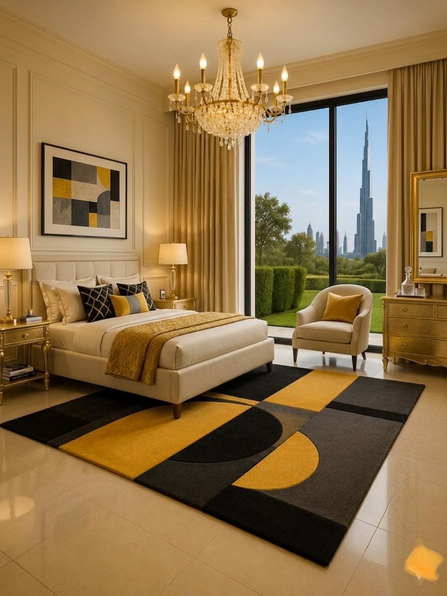 گلیم فرش اتاق خواب