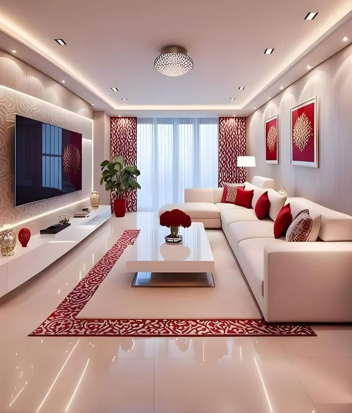 دکور جدید و مینیمال پذیرایی