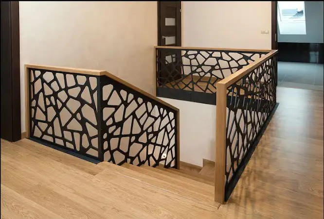 نرده راه پله فرفورژه